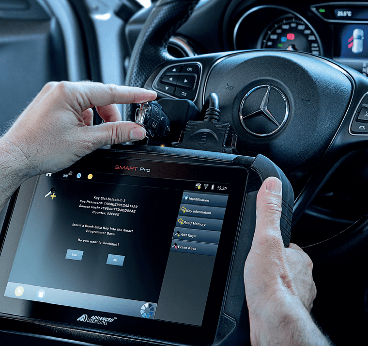 programming mercedes key min